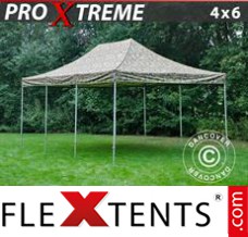 Flex tenda FleXtents Xtreme 4x6m Camuflagem/Militar