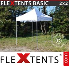 Flex tenda FleXtents Basic, 2x2m Branco