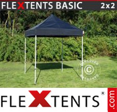 Flex tenda FleXtents Basic, 2x2m Preto