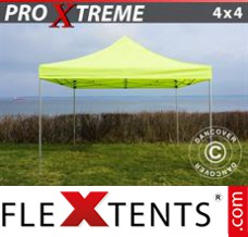 Flex tenda FleXtents Xtreme 4x4m Amarelo néon/verde
