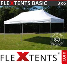 Flex tenda FleXtents Basic, 3x6m Branco