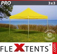 Flex tenda FleXtents PRO 3x3m Amarelo