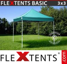 Flex tenda FleXtents Basic, 3x3m verde