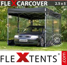 Flex tenda FleX Carcover, 2,5x5m, Preto