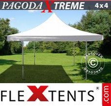 Flex tenda FleXtents Pagoda Xtreme 4x4m / (5x5m) Branco
